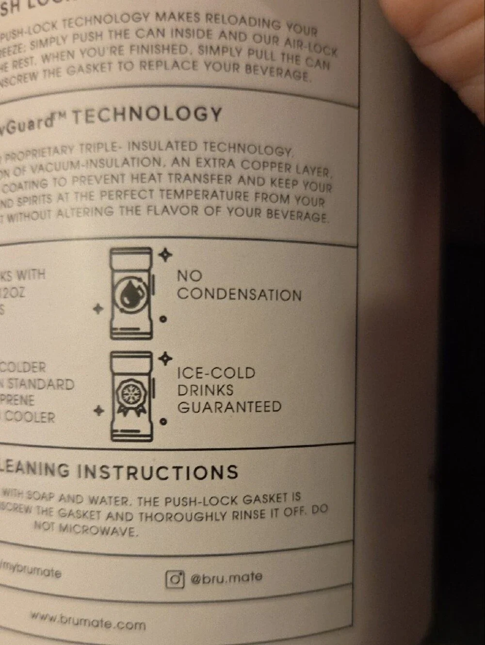 BRUMATE keep drinks